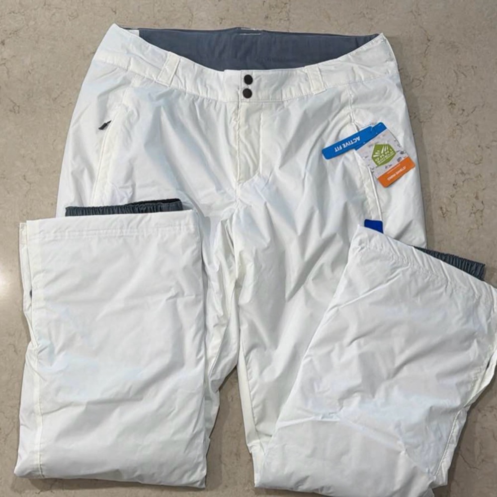 Columbia White Women's Snow Pants